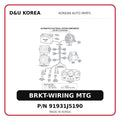 BRKT-WIRING MTG