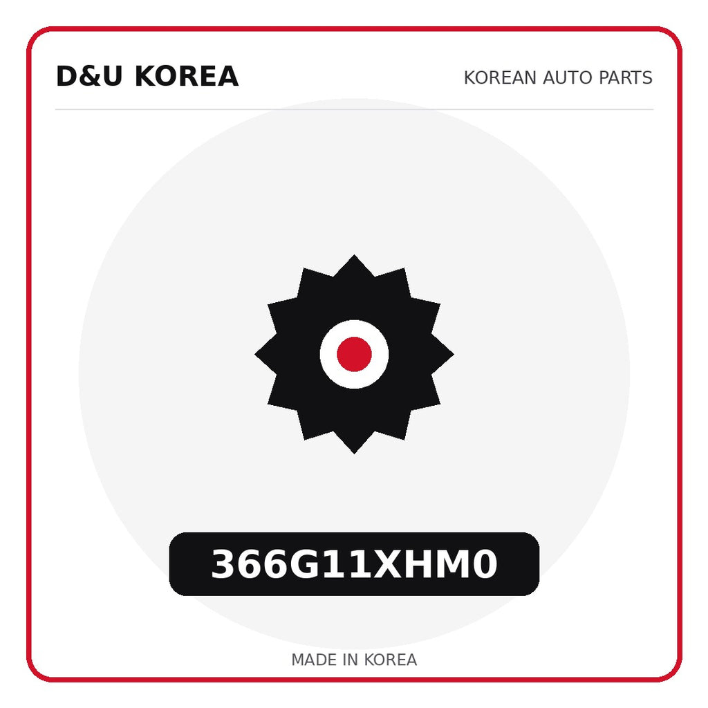 Genuine Mobis 366G11XHM0  for Korean vehicles | D&U Korea