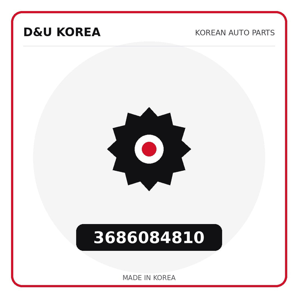 Genuine Mobis 3686084810  for Korean vehicles | D&U Korea