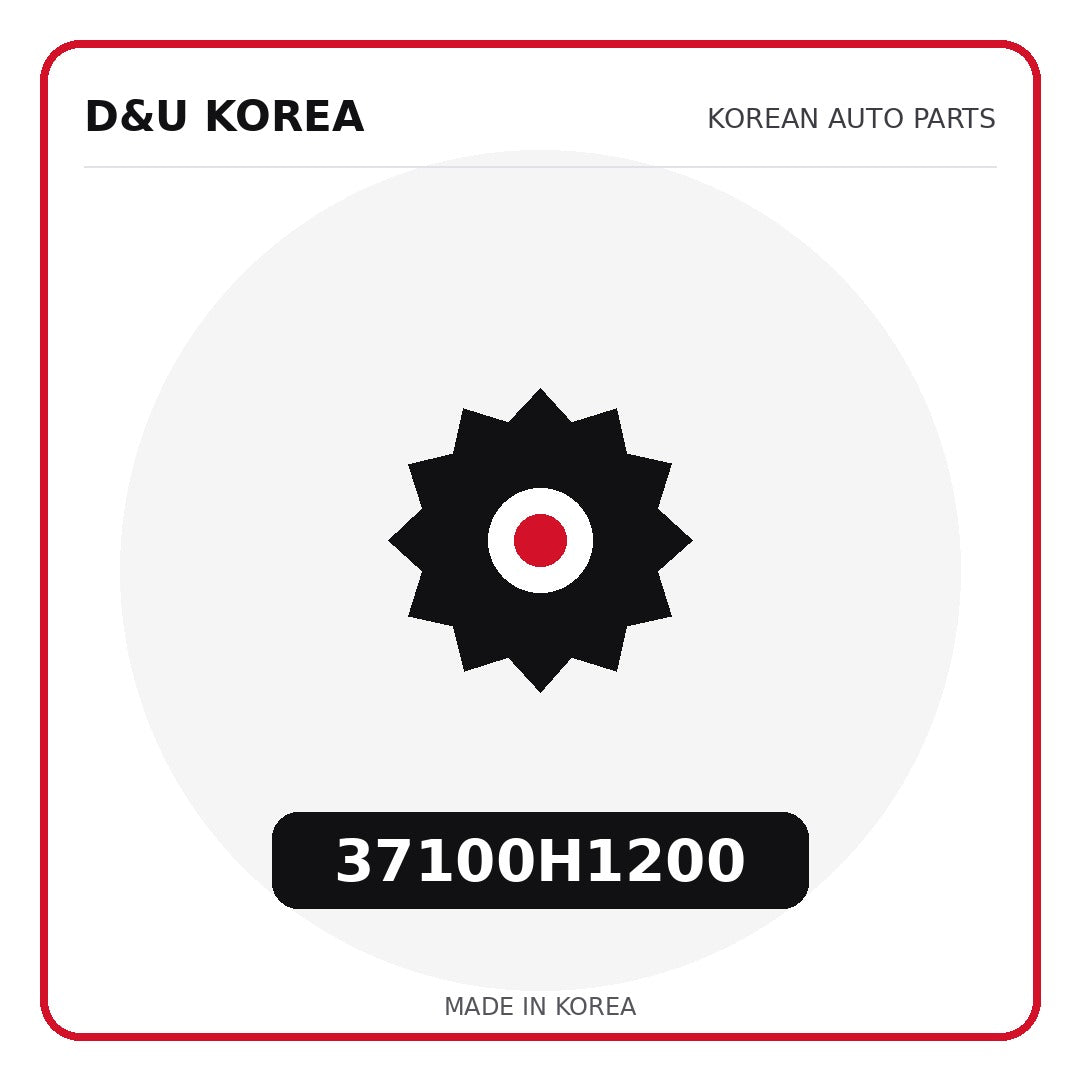 Genuine Mobis 37100H1200  for Korean vehicles | D&U Korea