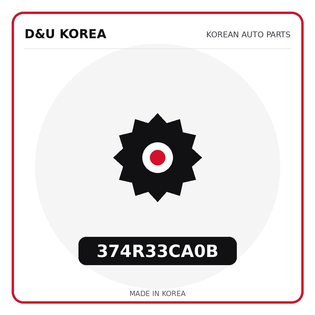 Genuine Mobis 374R33CA0B  for Korean vehicles | D&U Korea