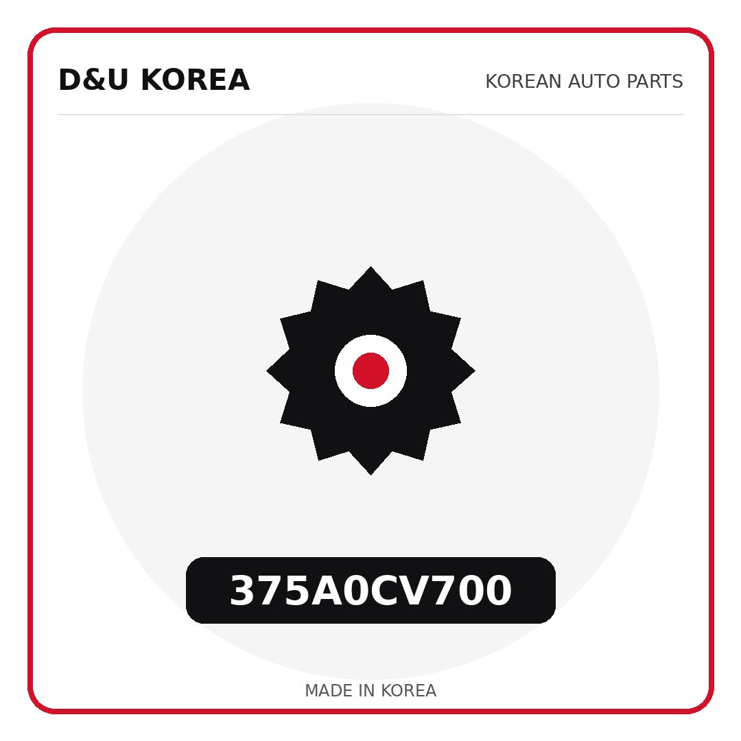 Genuine Mobis 375A0CV700  for Korean vehicles | D&U Korea