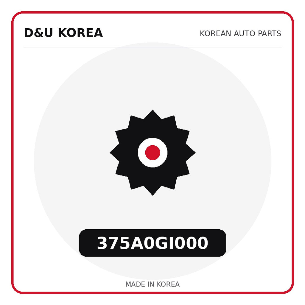 Genuine Mobis 375A0GI000  for Korean vehicles | D&U Korea