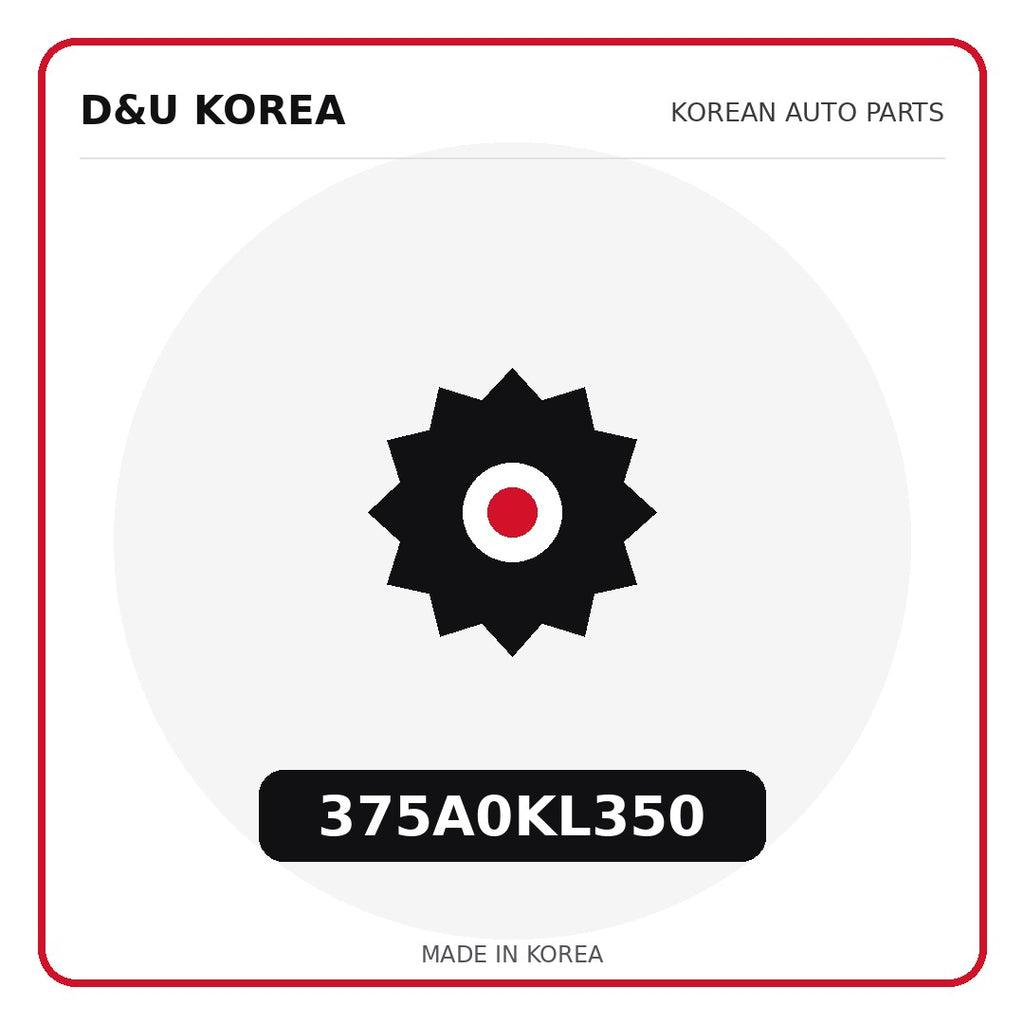 Genuine Mobis 375A0KL350  for Korean vehicles | D&U Korea