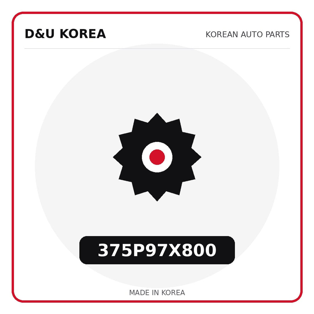 Genuine Mobis 375P97X800  for Korean vehicles | D&U Korea