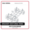 BRACKET ASSY-UREA TANK