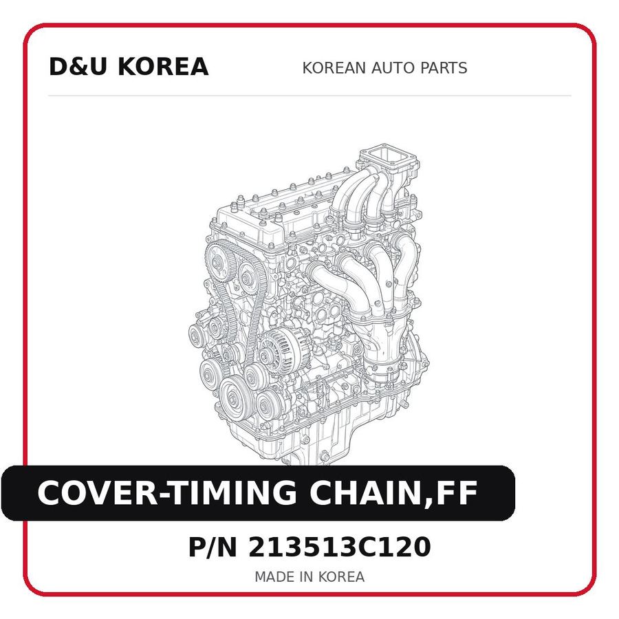 COVER-TIMING CHAIN,FF