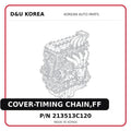 COVER-TIMING CHAIN,FF
