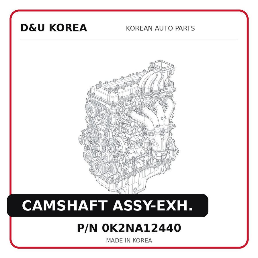 CAMSHAFT ASSY-EXH.