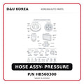 HOSE ASSY- PRESSURE