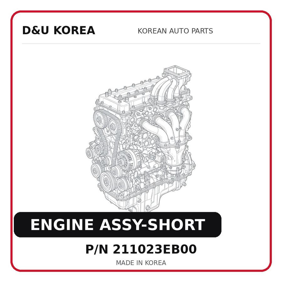ENGINE ASSY-SHORT