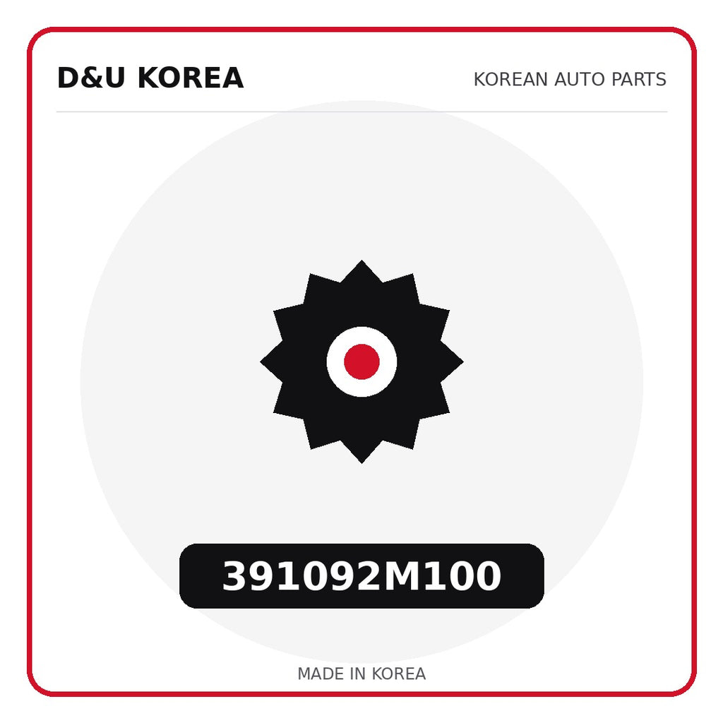 Genuine Mobis 391092M100  for Korean vehicles | D&U Korea