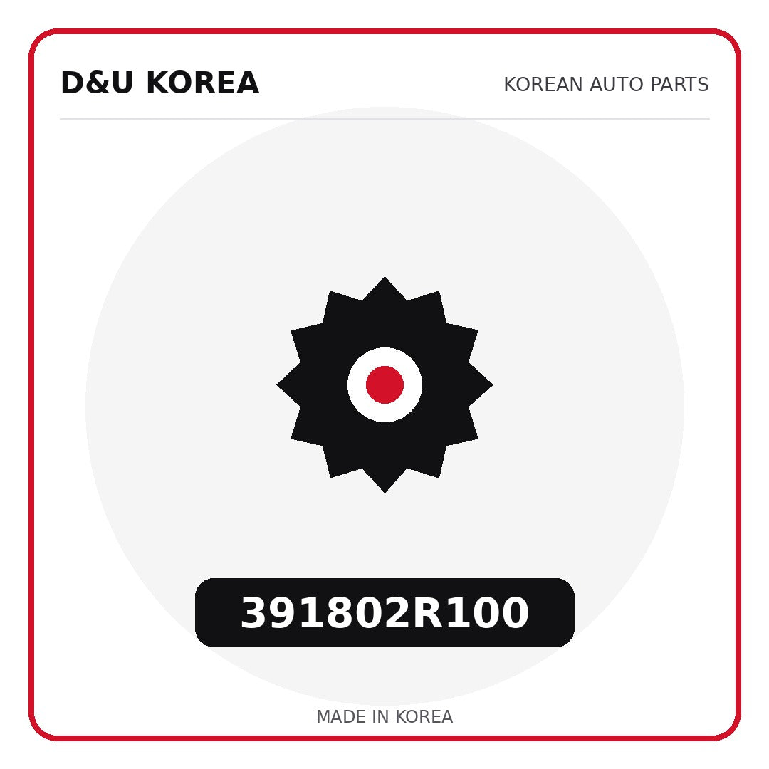 Genuine Mobis 391802R100  for Korean vehicles | D&U Korea