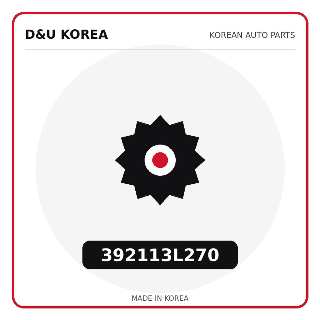 Genuine Mobis 392113L270  for Korean vehicles | D&U Korea