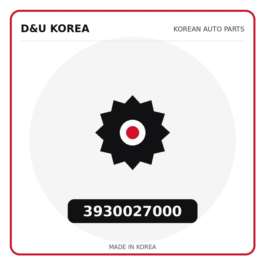 Genuine Mobis 3930027000  for Korean vehicles | D&U Korea