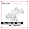 BRACKET-CNG FILTER