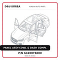 PANEL ASSY-COWL & DASH COMPL
