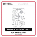 SWITCH ASSY-HAZARD