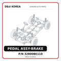 PEDAL ASSY-BRAKE