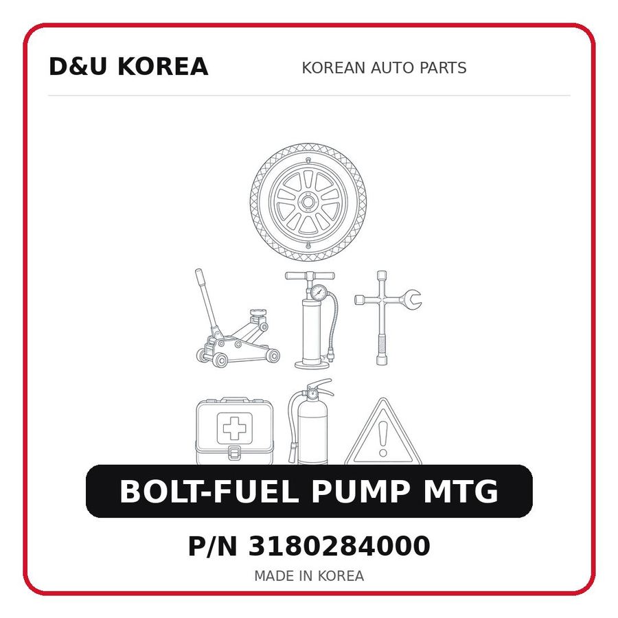 BOLT-FUEL PUMP MTG