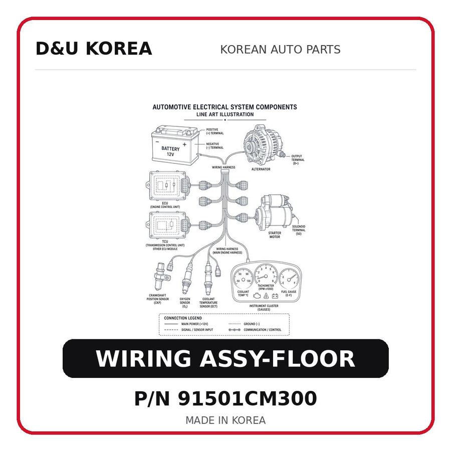 WIRING ASSY-FLOOR