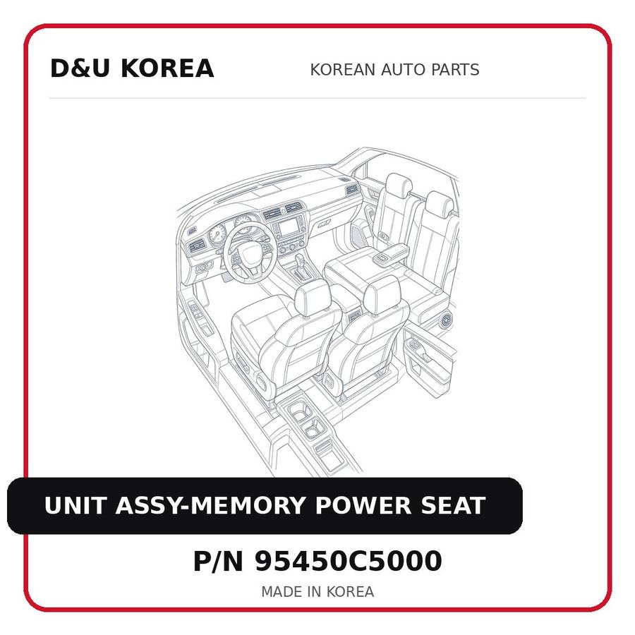 UNIT ASSY-MEMORY POWER SEAT