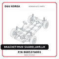 BRACKET-MUD GUARD,LWR,LH