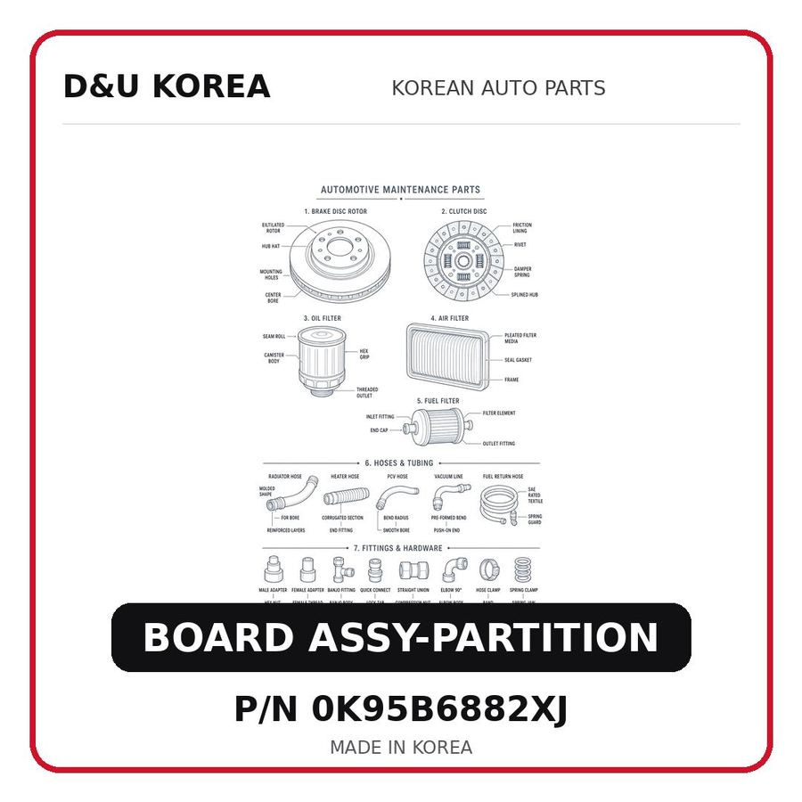 BOARD ASSY-PARTITION