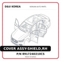 COVER ASSY-SHIELD,RH