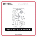 SWITCH-LOCK & UNLOCK