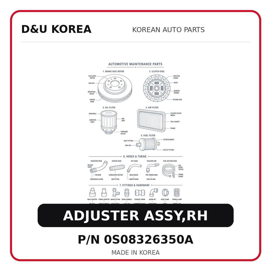 ADJUSTER ASSY,RH