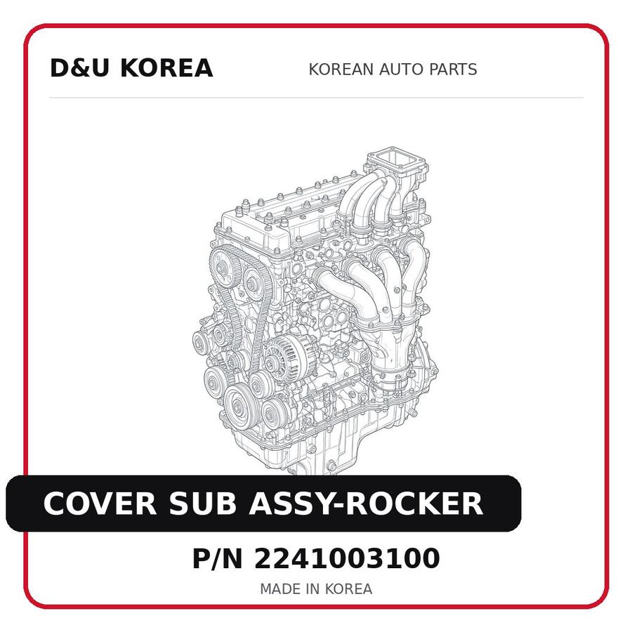 COVER SUB ASSY-ROCKER