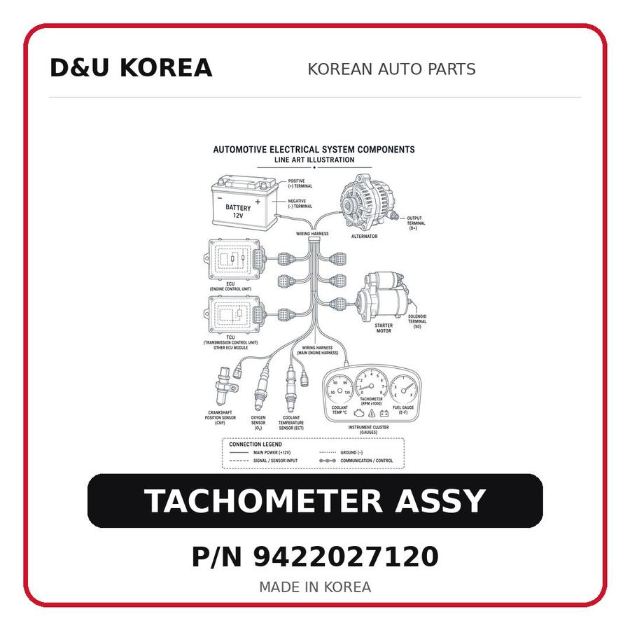 TACHOMETER ASSY