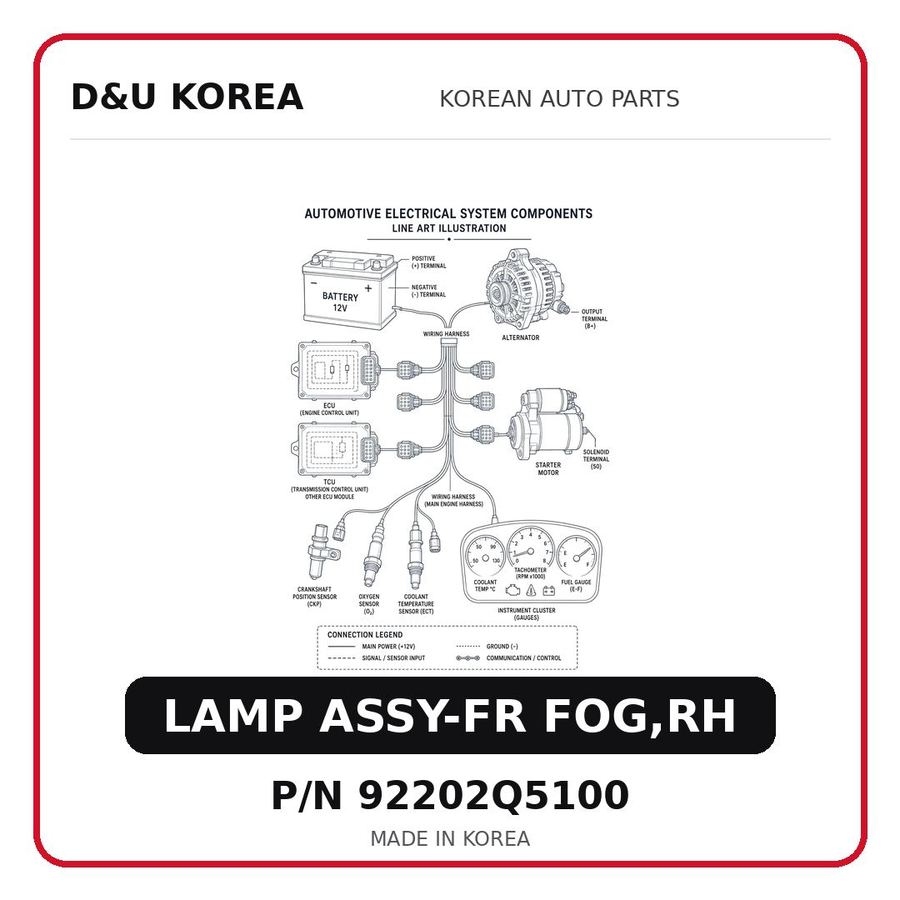 LAMP ASSY-FR FOG,RH