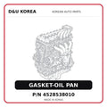 GASKET-OIL PAN