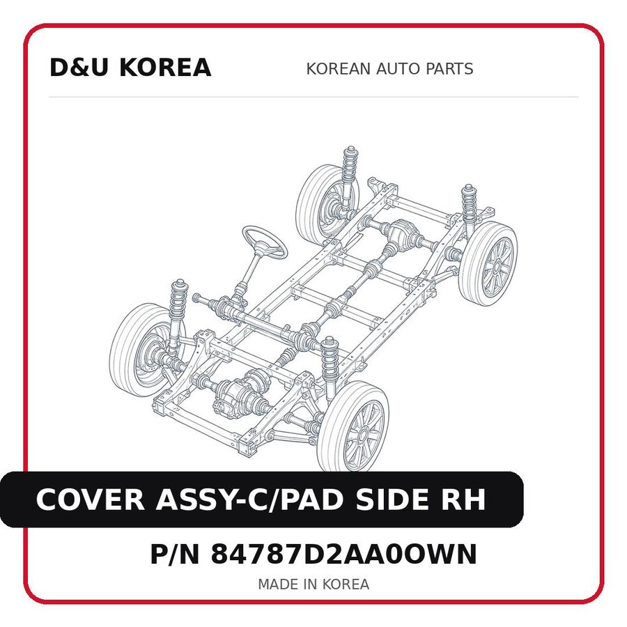 COVER ASSY-C/PAD SIDE RH