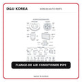 FLANGE-RR AIR CONDITIONER PIPE