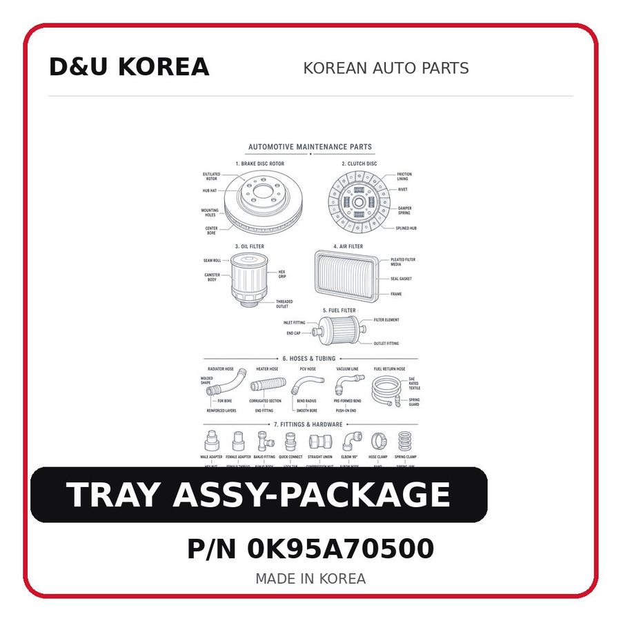 TRAY ASSY-PACKAGE