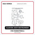 CLUSTER ASSY-INSTRUMENT