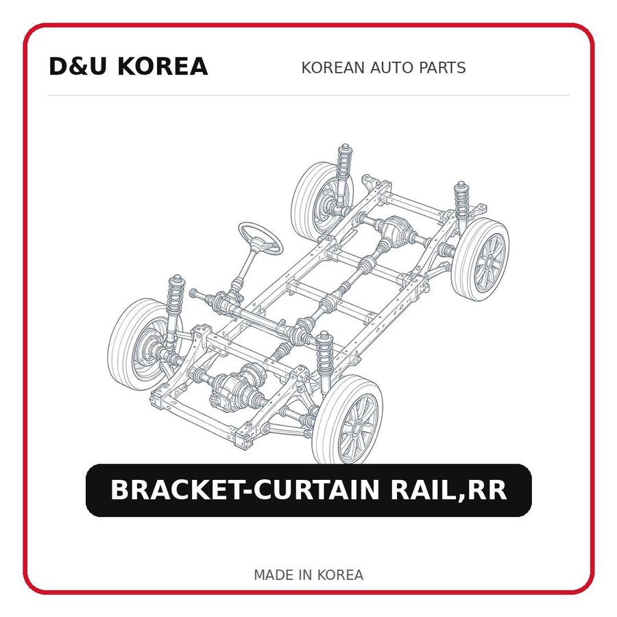 BRACKET-CURTAIN RAIL,RR
