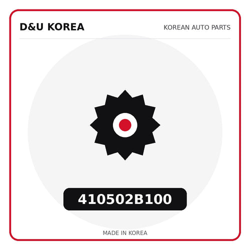 Genuine Mobis 410502B100  for Korean vehicles | D&U Korea