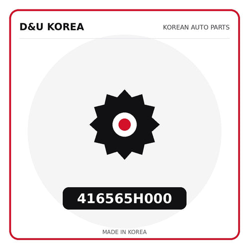 Genuine Mobis 416565H000  for Korean vehicles | D&U Korea