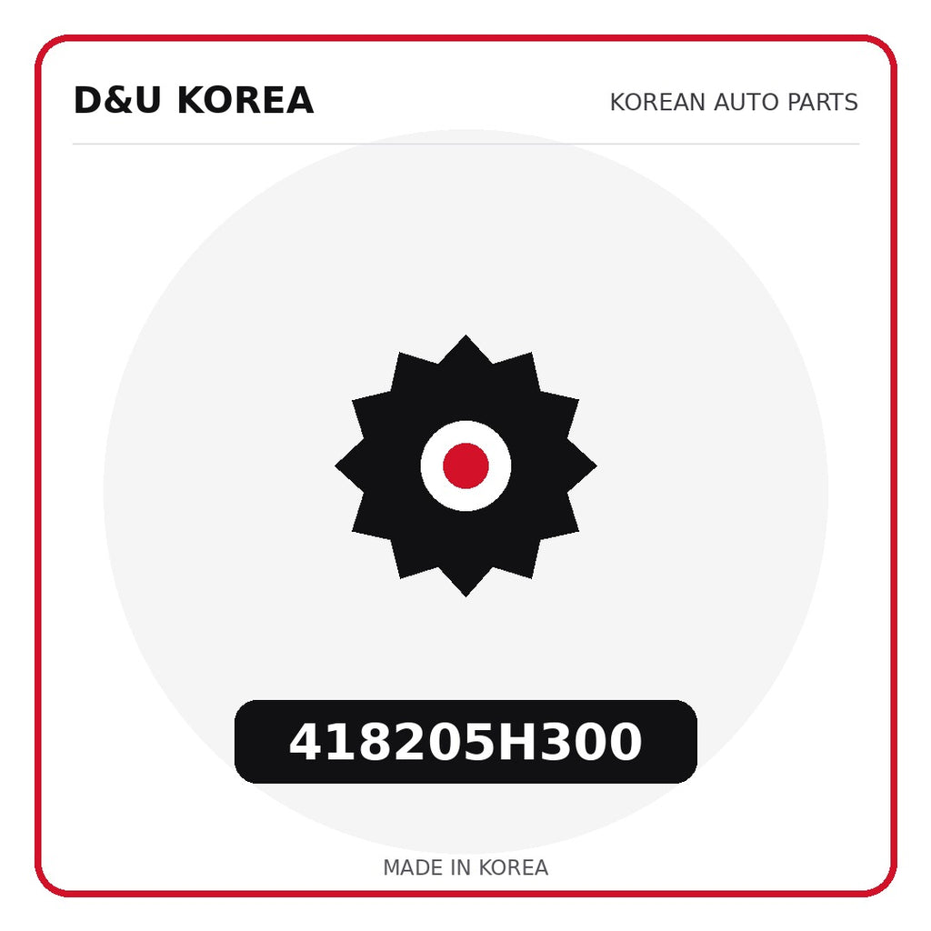 Genuine Mobis 418205H300  for Korean vehicles | D&U Korea