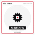 Genuine Mobis 418205K700  for Korean vehicles | D&U Korea