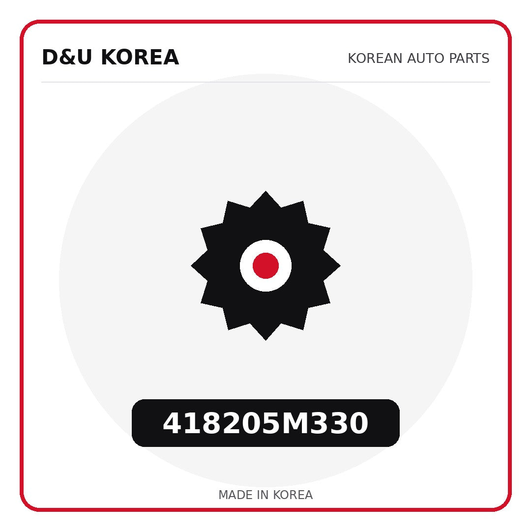 Genuine Mobis 418205M330  for Korean vehicles | D&U Korea