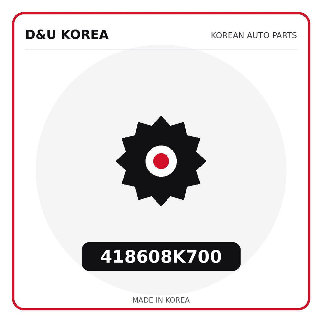 Genuine Mobis 418608K700  for Korean vehicles | D&U Korea