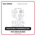 HOUSING-THERMOSTAT