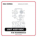UNIT ASSY-BDC