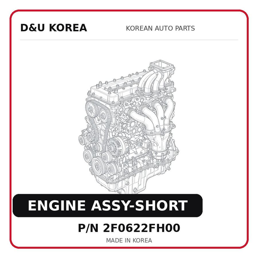 ENGINE ASSY-SHORT
