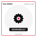 Genuine Mobis 432043D117  for Korean vehicles | D&U Korea